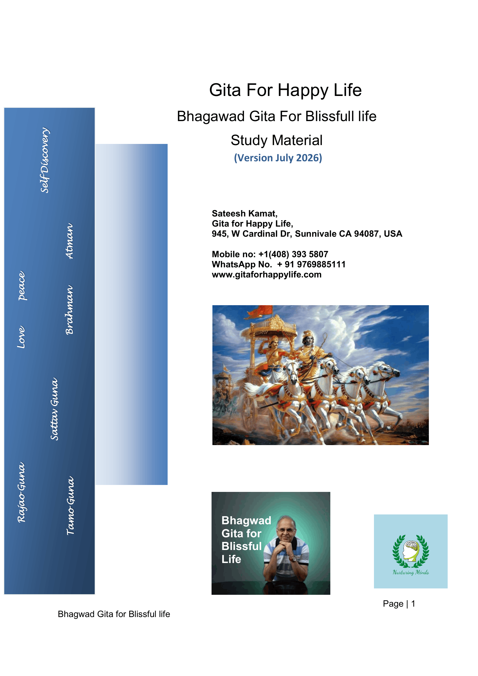 Bhagavad Gita Study Material Preview